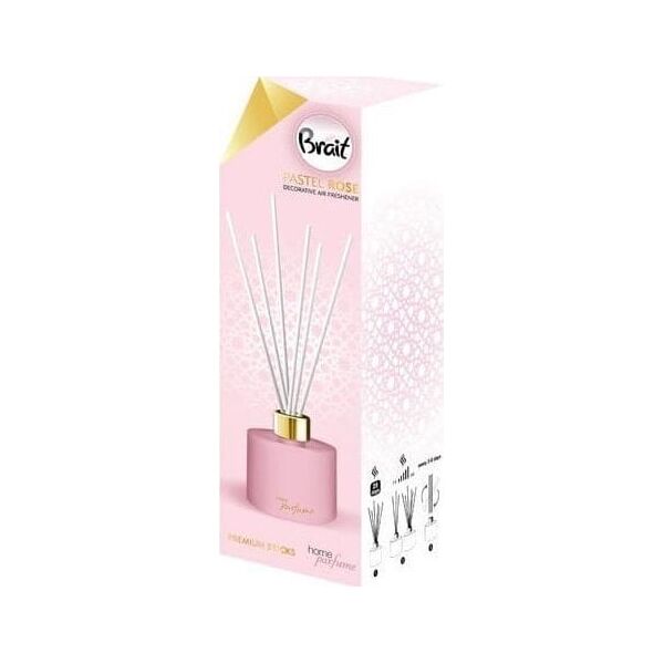 Brait Home Parfume Decorative Olejek zapachowy + patyczki Pastel Rose 100ml
