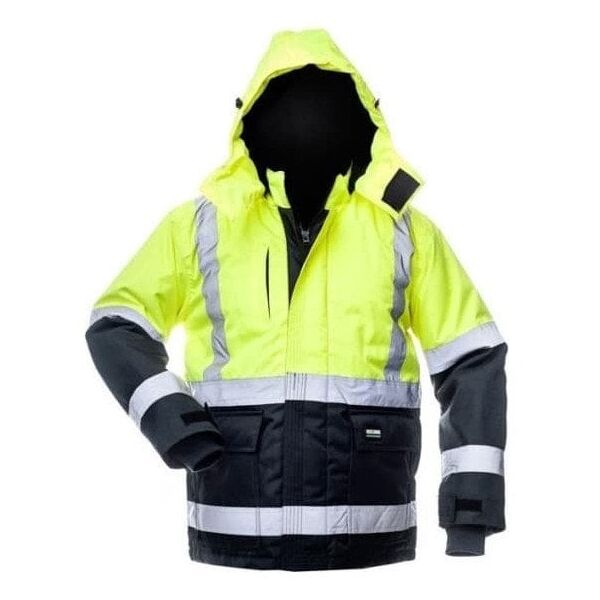 Ανδρικό μπουφάν CIRIUS JACKET CANVAS HI-VIS WJ-8946 YEL/BLU M
