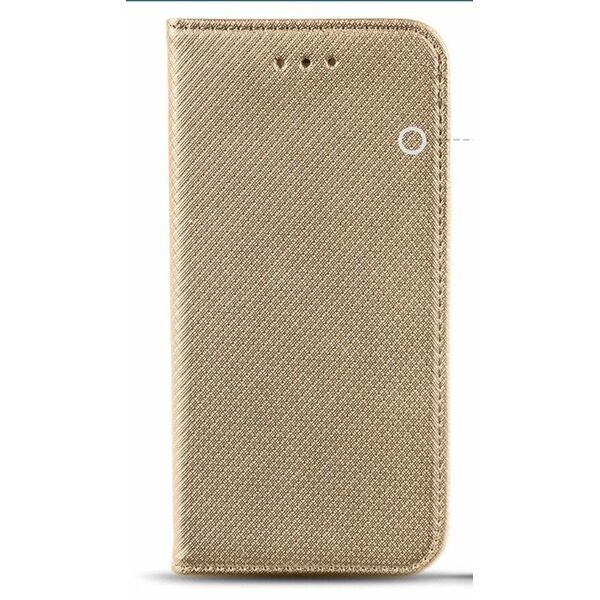 eStuff Fusion Magnet θήκη βιβλίο Samsung J320 Galaxy J3 2016 χρυσό