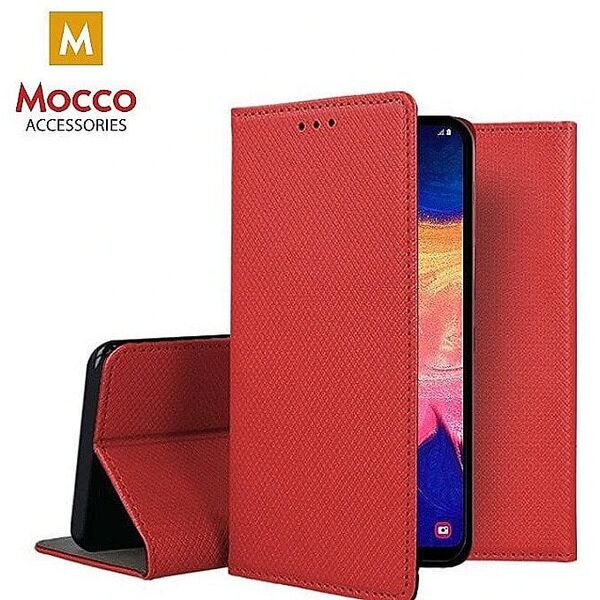 Θήκη Βιβλίου Mocco Smart Magnet για Apple iPhone 12 Pro Max Κόκκινο