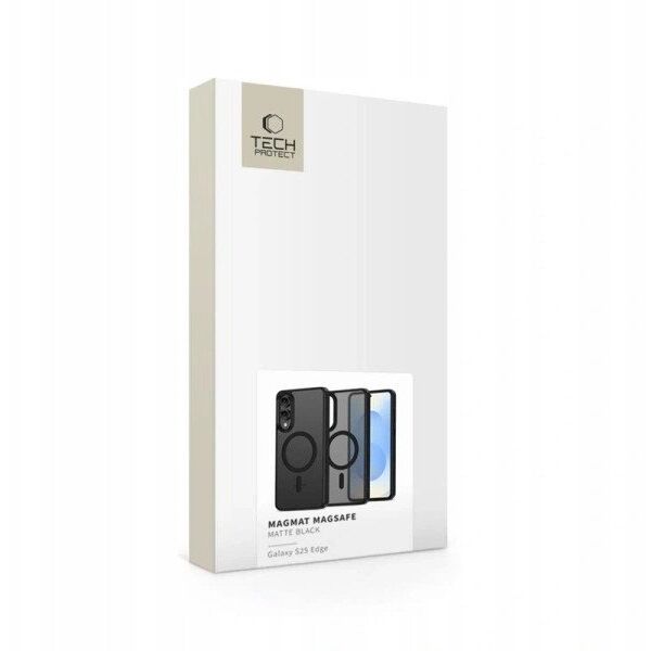 TECH-PROTECT MAGMAT MAGSAFE GALAXY S25 EDGE ΜΑΤ ΜΑΥΡΟ