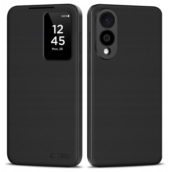 TECH-PROTECT SMART WALLET GALAXY S25 EDGE MATTE BLACK