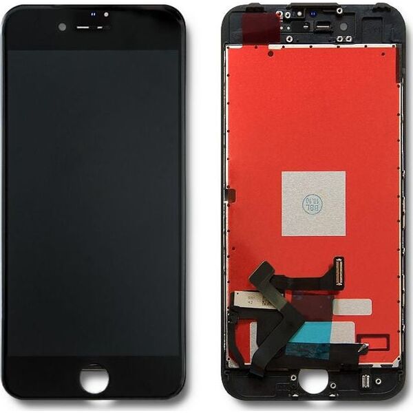 Qoltec Wyświetlacz dotykowy LCD do iPhone 7, ramka czarna
