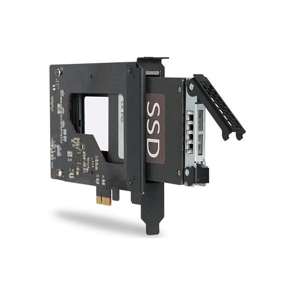 Kieszeń Icy Dock 2.5" SATA SSD/HDD - PCIe 2.0 x1 ToughArmor (MB839SP-B)