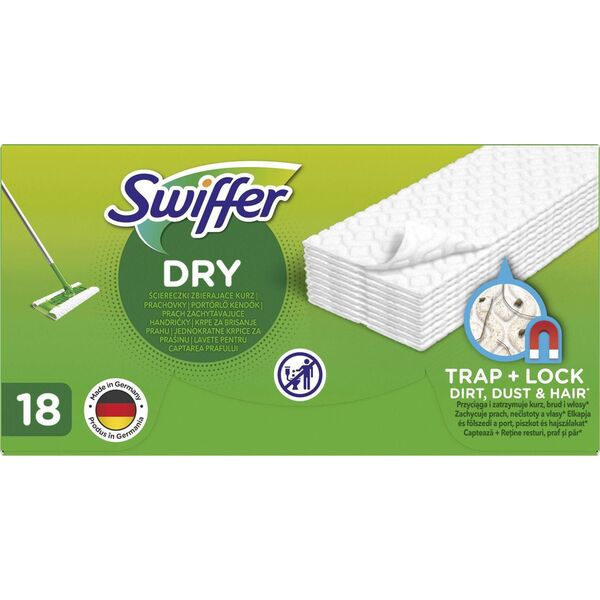 Swiffer SWIFFER Sciereczki zbierajace kurz wklady wymienne 18 szt.