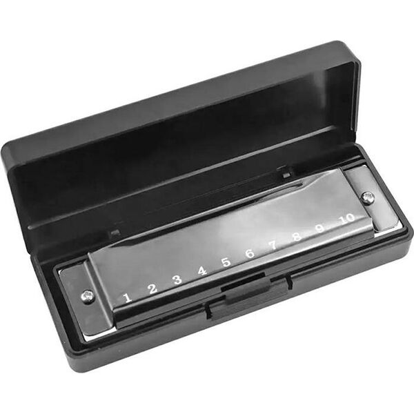 Aptel HARMONIJKA Instrument do nauki dla początkujących Ustna srebrna AG753