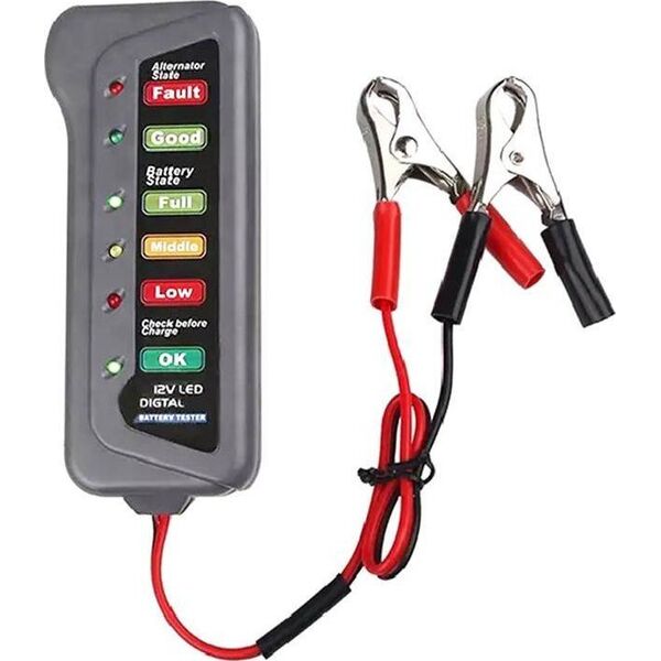 Aptel TESTER AKUMULATORÓW SAMOCHODOWYCH Kompaktowy 12V PT11