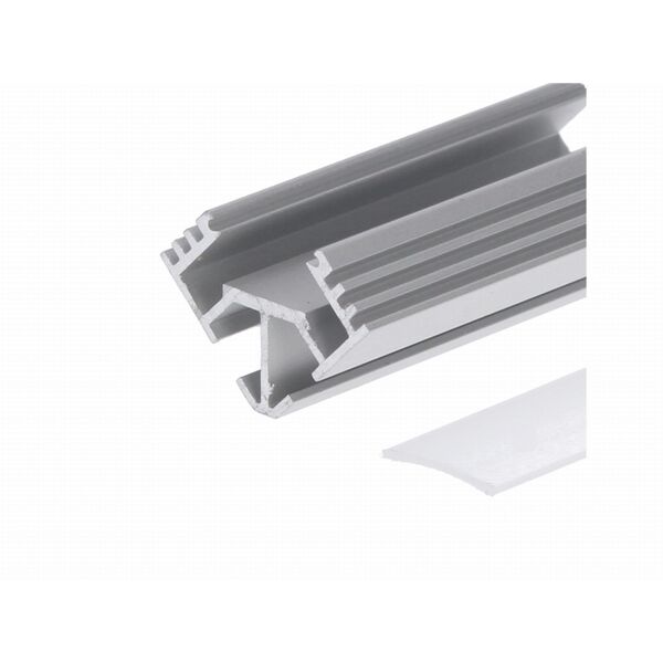 Προφίλ LED Prescot Prescot TAN-C5-ML-2M-A γκρι