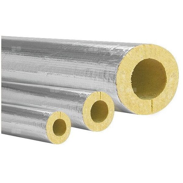 Μόνωση K-FLEX® K-ROCK ALU από ορυκτοβάμβακα με επένδυση 50 x 60 mm ράβδος 1m 50060LR1080BARP