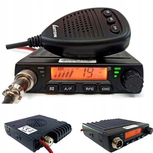 Ραδιόφωνο CB LUITON LT-198 Mini ASQ 12V/24V με βύσμα αναπτήρα AM FM