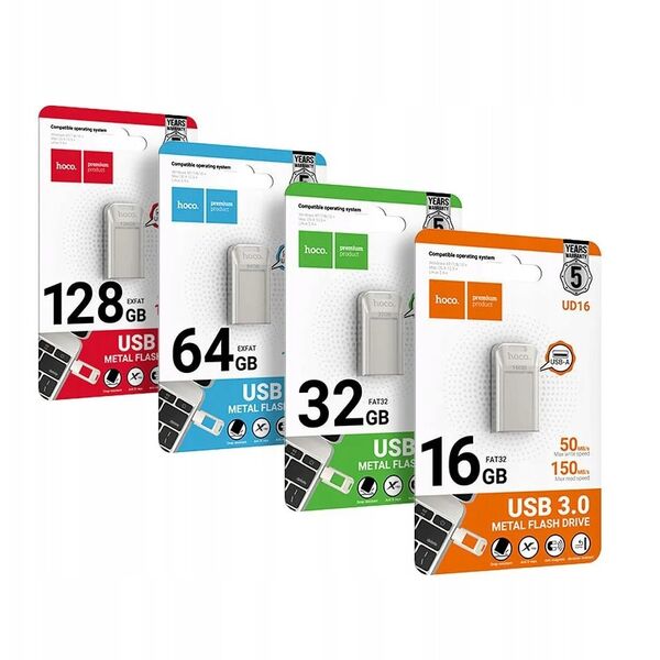 HOCO στικάκι USB A + USB C UD16 32GB USB3.0