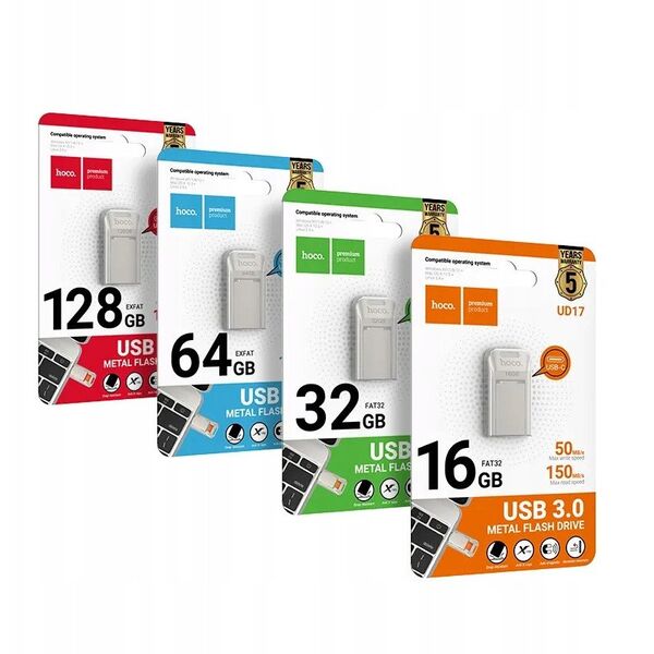 HOCO pendrive USB A + USB C UD17 32GB USB3.0