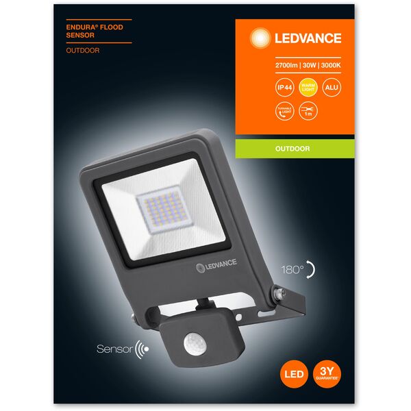 Προβολέας Ledvance Ledvance προβολέας Endura SENSOR 30W 830 DG