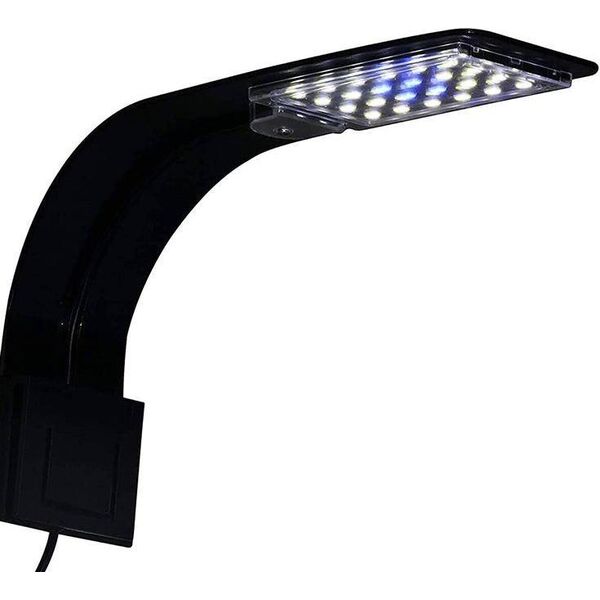 Aptel Lampa Akwariowa 24 x LED 10W Energooszczędna czarna (ZD80A)