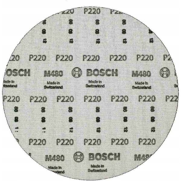 Szlifierka Bosch Bosch Expert M480 mesh sanding sheet O 125mm, K120 (50 pieces, for eccentric sanders)