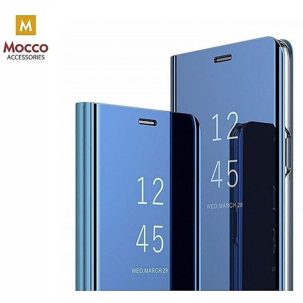 Mocco Θήκη Clear View Cover Για Samsung Galaxy S23 Μπλε