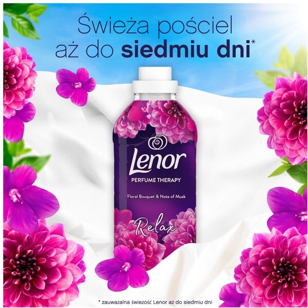Płyn do płukania Lenor  Floral Bouquet & Note of Musk 1.2l