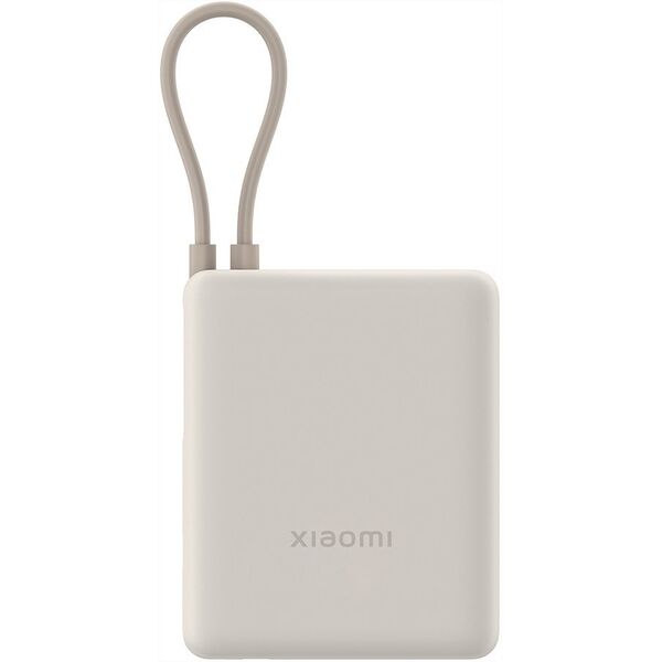 Xiaomi 33W Power Bank (Ενσωματωμένο Καλώδιο) | 10000 mAh | USB-C | Tan