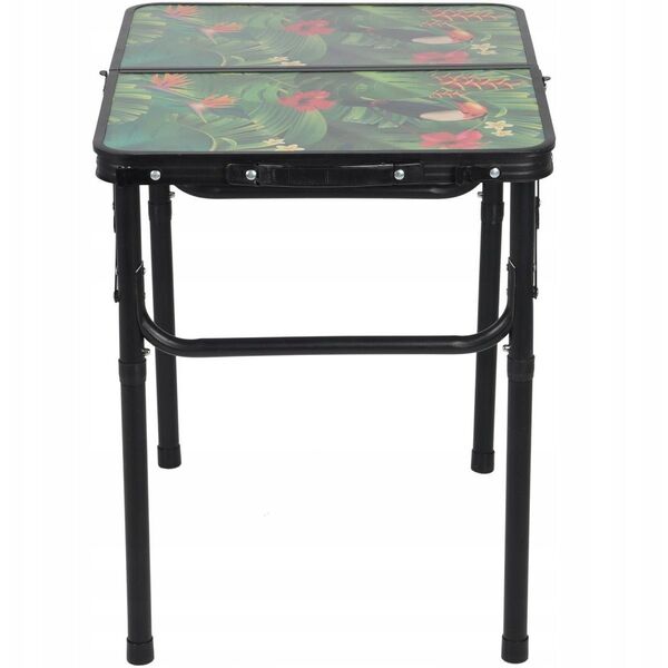 STOLIK TURYSTYCZNY SKŁADANY KEMPINGOWY 60X45X25/56CM FLOWER