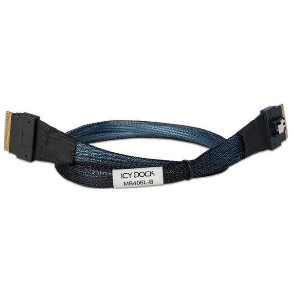 Καλώδιο IcyDock SlimSAS SFF-8654 8i σε SlimSAS SFF-8654 8i