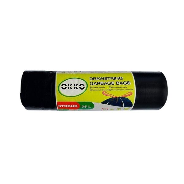 Staples Worki na odpady domowe 35L 15szt. (8452400J)