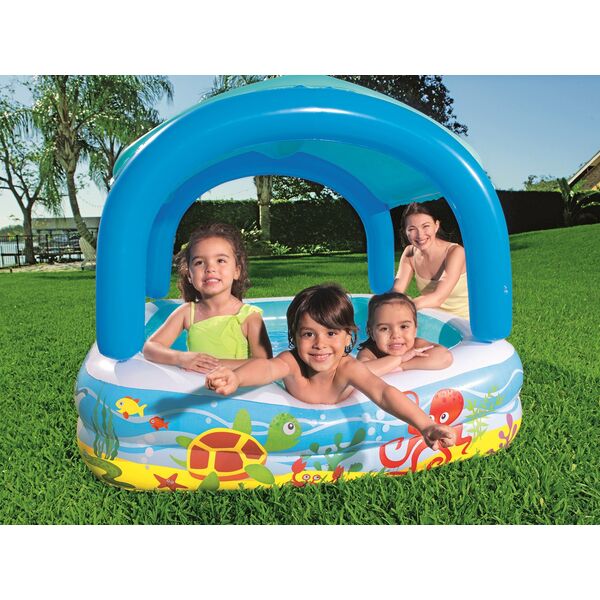 Bestway Basenik dla dzieci z daszkiem 140 x 140 x 114 cm (52192)