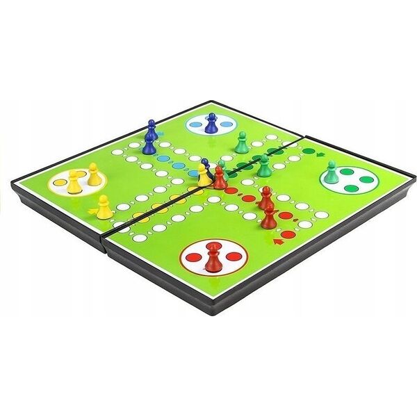 LeanToys Gry 7w1 Zestaw Gier Planszowych Ludo Warcaby LEAN TOYS