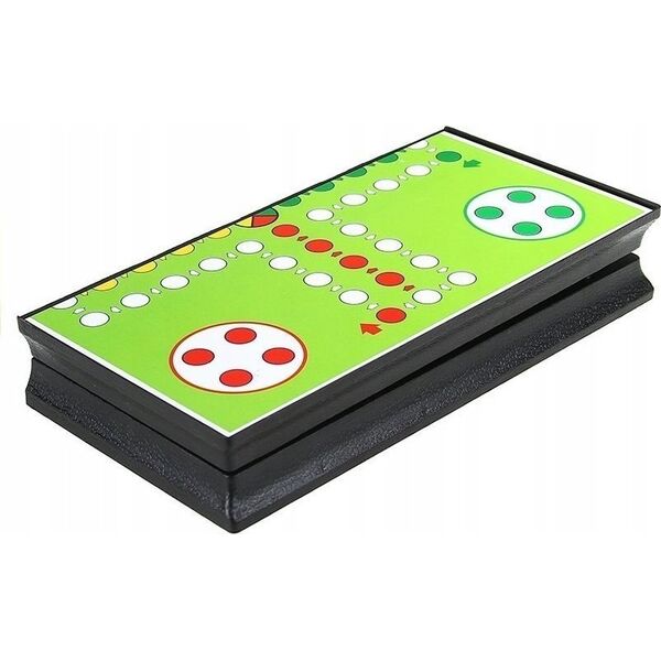 LeanToys Gry 7w1 Zestaw Gier Planszowych Ludo Warcaby LEAN TOYS