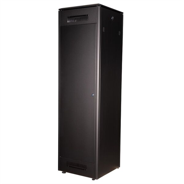 Szafa Roline ROLINE Netzwerkschrank Pro 48,26cm 19Zoll 47 HE 600x600 BxT Glast�r schwarz