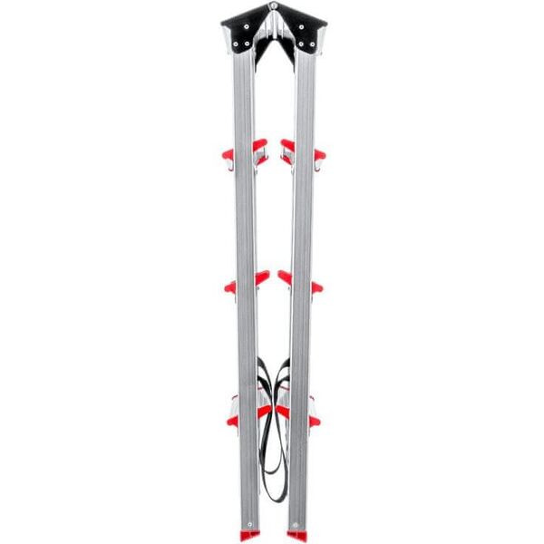 FOLDING STEP LADDER 4-STEPS ALUM