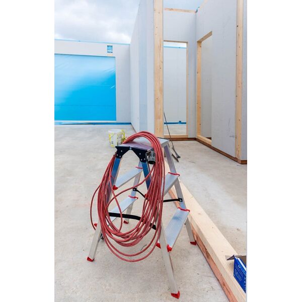FOLDING STEP LADDER 3-STEPS ALUM