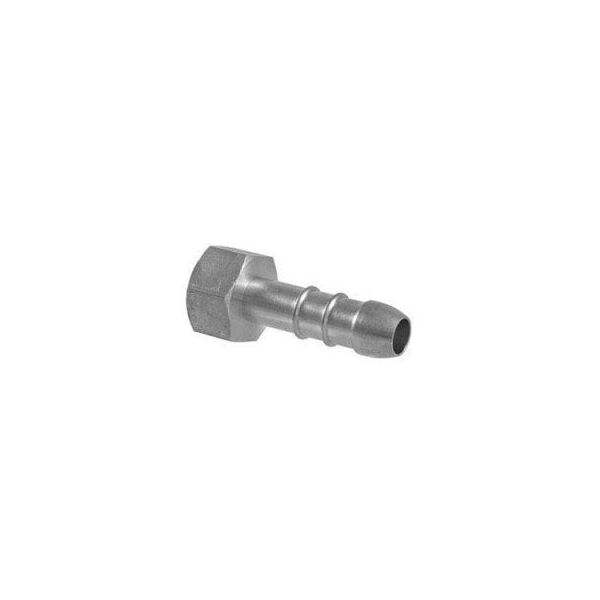FEMALE HOSE NIPPLE LPG 1/2IN X10 NICKEL