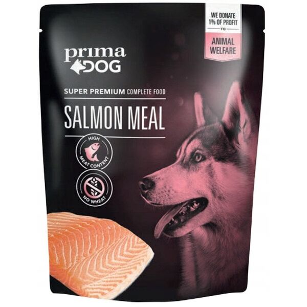 PRIMADOG SALMON MEAL 260 G. POUCH