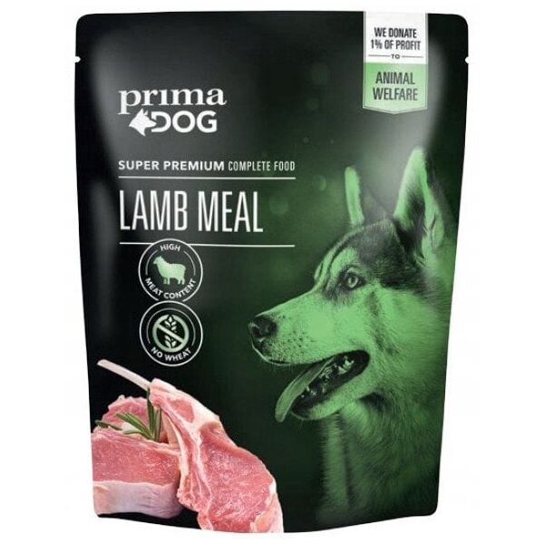 PRIMADOG LAMB MEAL 260 G. POUCH