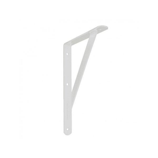 SHELF BRACKET WITH SUPPORT 400X250 WHITE