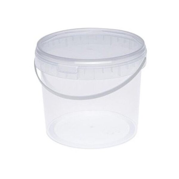 BUCKET PLASTIC WITH COVER 3,3 L