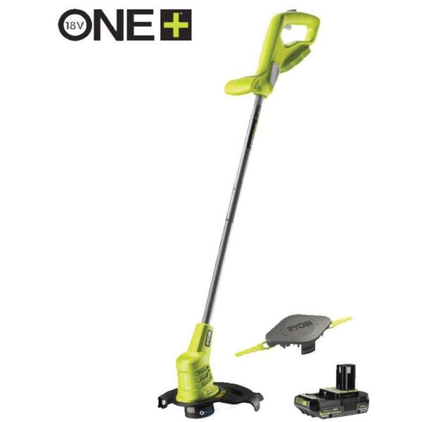 Χλοοκοπτική μηχανή μπαταρίας RYOBI ONE+ RLT1825M-120P, 18 V, 2.0 Ah Li-ion, 25 cm
