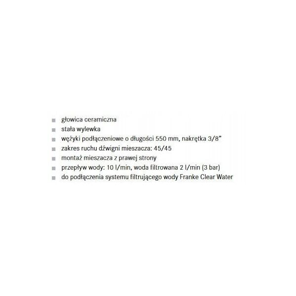 Μπαταρία κουζίνας με αποσπώμενο σωλήνα Villeroy & Boch Umbrella 92540005