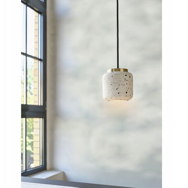 Φωτιστικό κρεμαστό LEDVANCE TERRAZZO BALLPENDANT GU10 max 5W λευκή πέτρα 10x150cm
