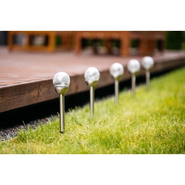 FLOOR LAMP SOLAR TH031A-L 1XLED RGB 1XAA