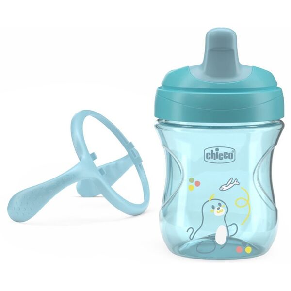 CHICCO-692115- ΚΥΠΕΛΛΟ ΜΗ ΔΙΑΡΡΟΗΣ ΜΕ ΣΚΛΗΡΟ ΣΤΟΜΙΟ 200ML