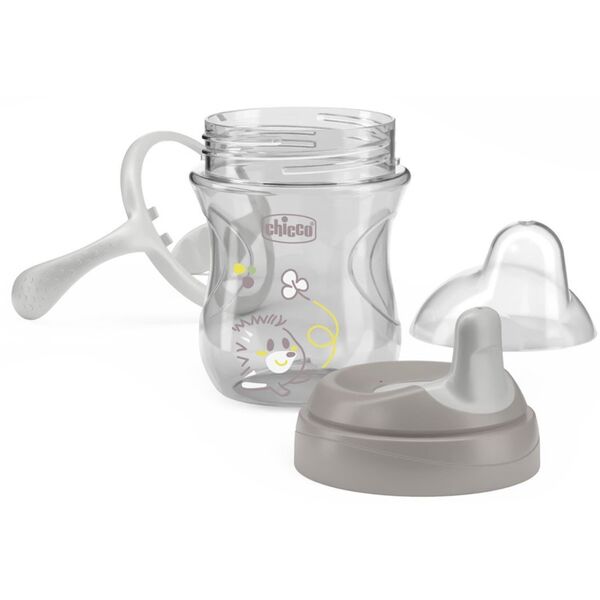 CHICCO-692135-ΚΥΠΕΛΛΟ ΜΗ ΔΙΑΡΡΟΗΣ ΜΕ ΣΚΛΗΡΟ ΣΤΟΜΙΟ 200ML