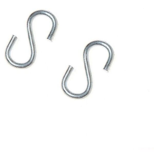 HOOK 7 MM S-SHAPED. STAINLESS STEEL 2DD