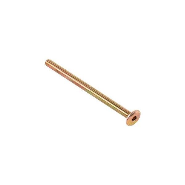 FURNITURE BOLT M6X50 YELLOW. 20 PCS