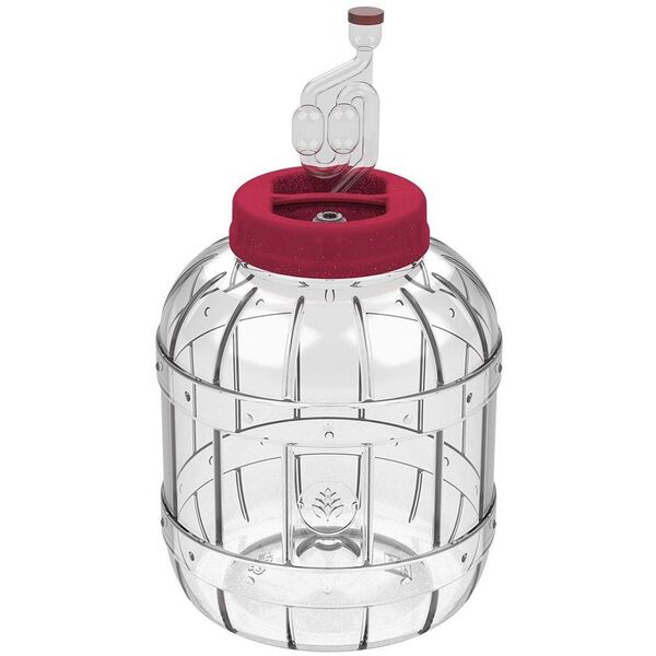 MULTIFUNCT. 8L PLASTIC JAR FOR FERMEN.