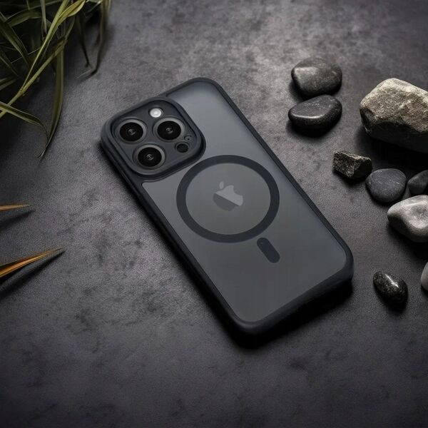 Θήκη FULL MATTE MAG COVER συμβατή με MagSafe για XIAOMI REDMI NOTE 14 PRO PLUS 5G μαύρο