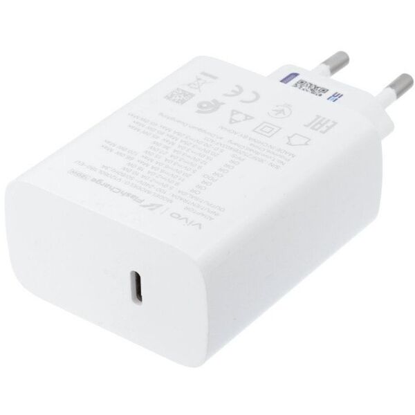 VIVO αρχικός φορτιστής τοίχου Flash Charge USB C 3A 120W V12060L1B0 λευκός bulk