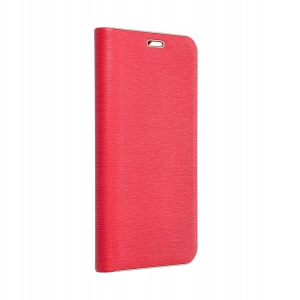 Θήκη LUNA Book Gold για SAMSUNG S25 Edge κόκκινο