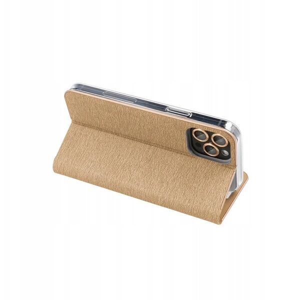 Θήκη LUNA Book Gold για SAMSUNG S25 Edge χρυσό