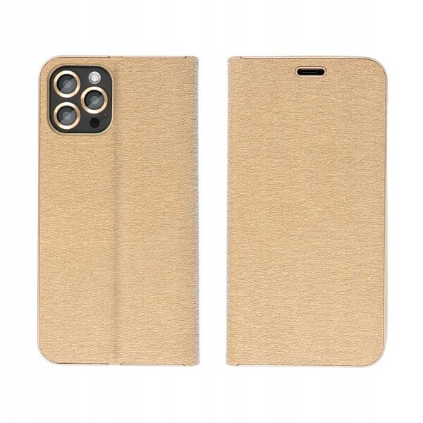 Θήκη LUNA Book Gold για SAMSUNG S25 Edge χρυσό